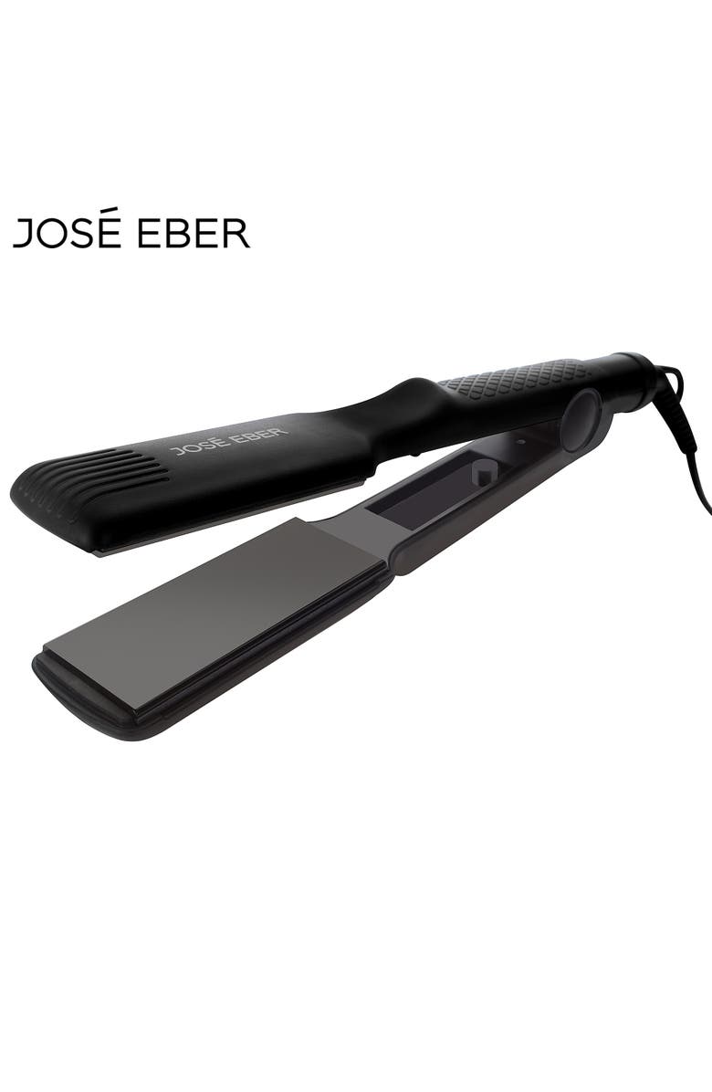 Jose Eber Wet Or Dry Flat Iron, Alternate, color, Black