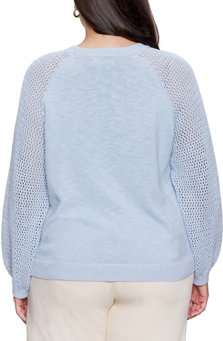 Sanctuary Perfect Moment Sweater, Alternate, color, Sky Blue