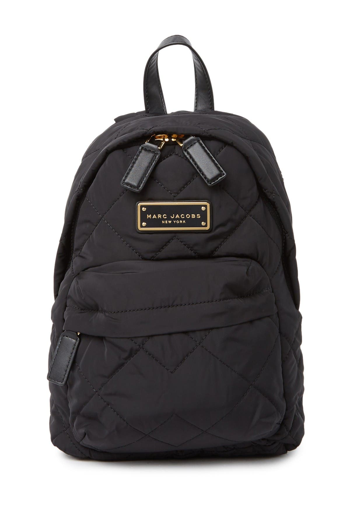 Marc Jacobs Quilted Nylon Mini Backpack, Main, color, 