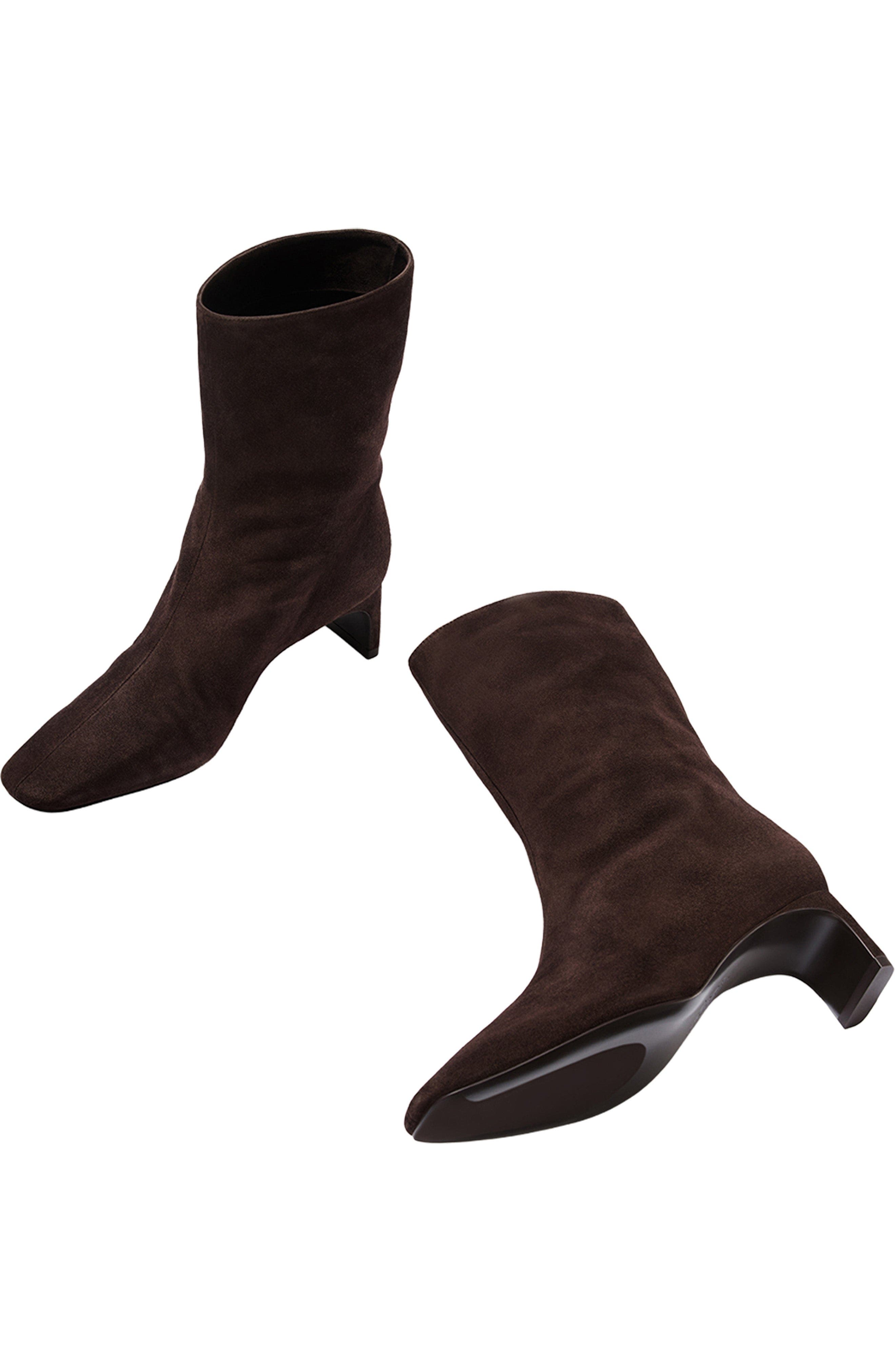 The Brera Boot, Alternate, color, Molasses Suede