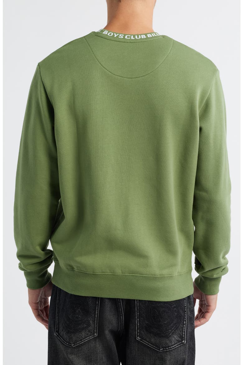 BB Cosmo Crewneck Sweatshirt, Alternate, color, VINEYARD GREEN