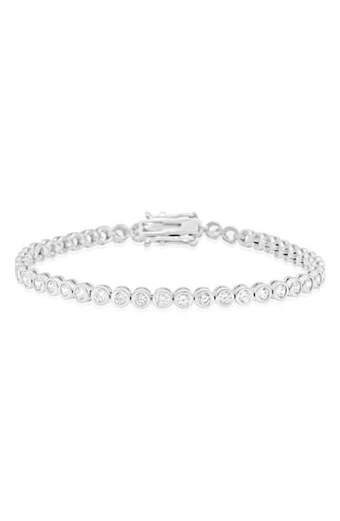 Classic Bezel Tennis Bracelet