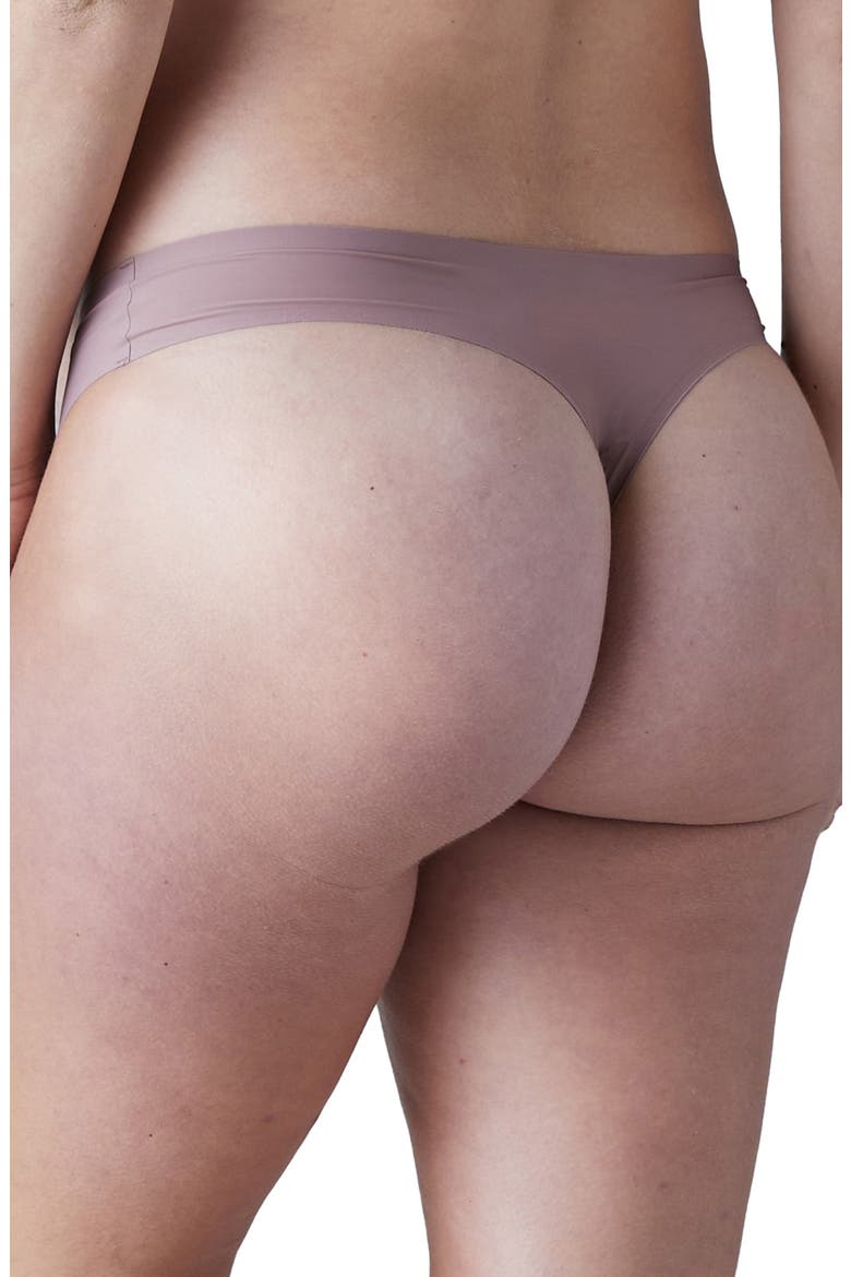 5-Pack Seamless Maternity Thongs, Alternate, color, MAUVE