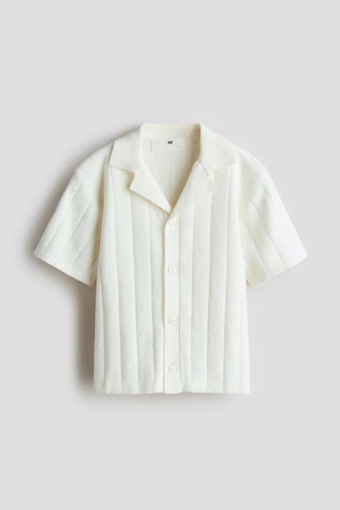 Fine-knit Cotton Resort Shirt