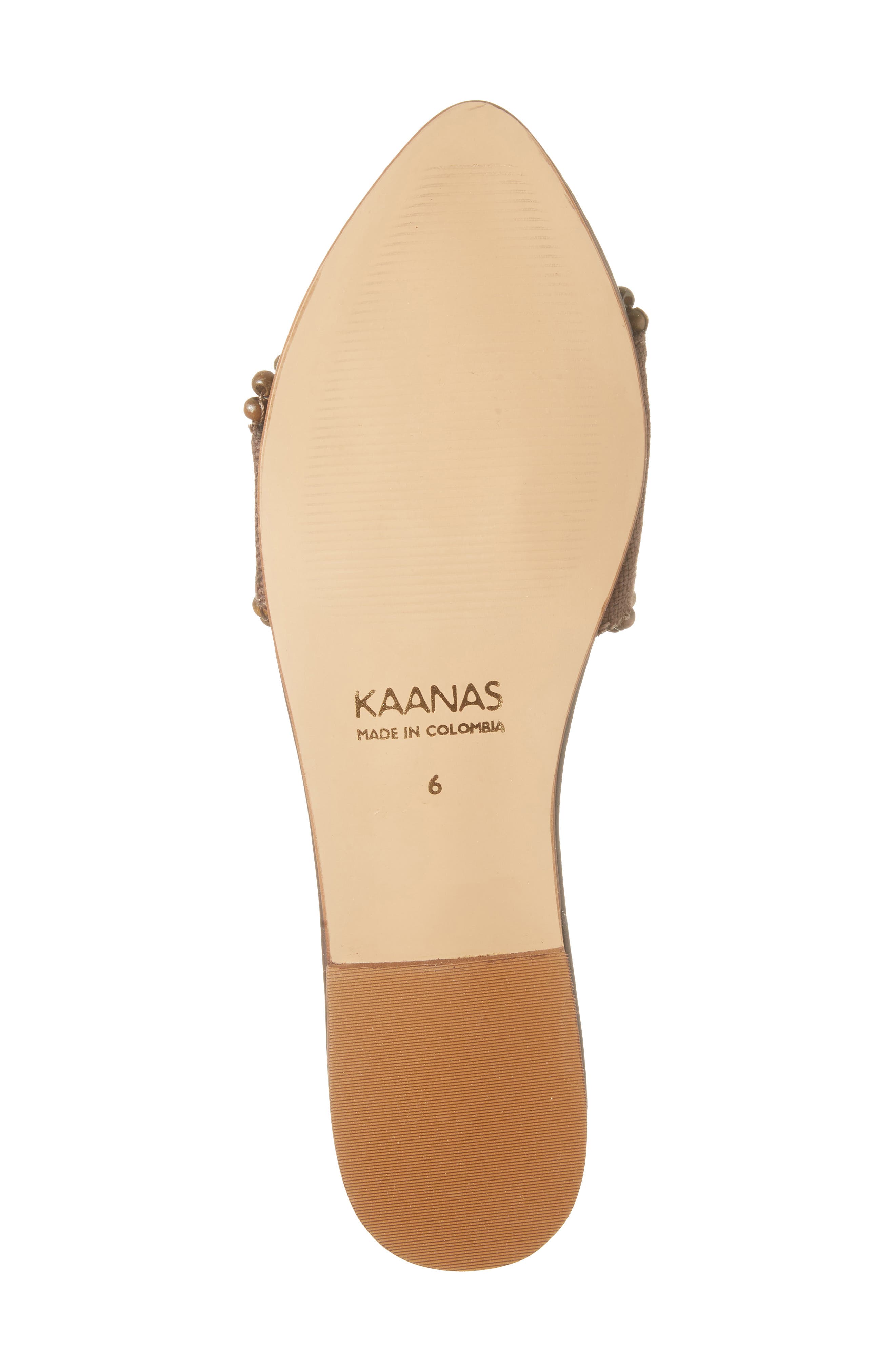 Kaanas Cala Asymmetric Slide Sandal, Alternate, color, 