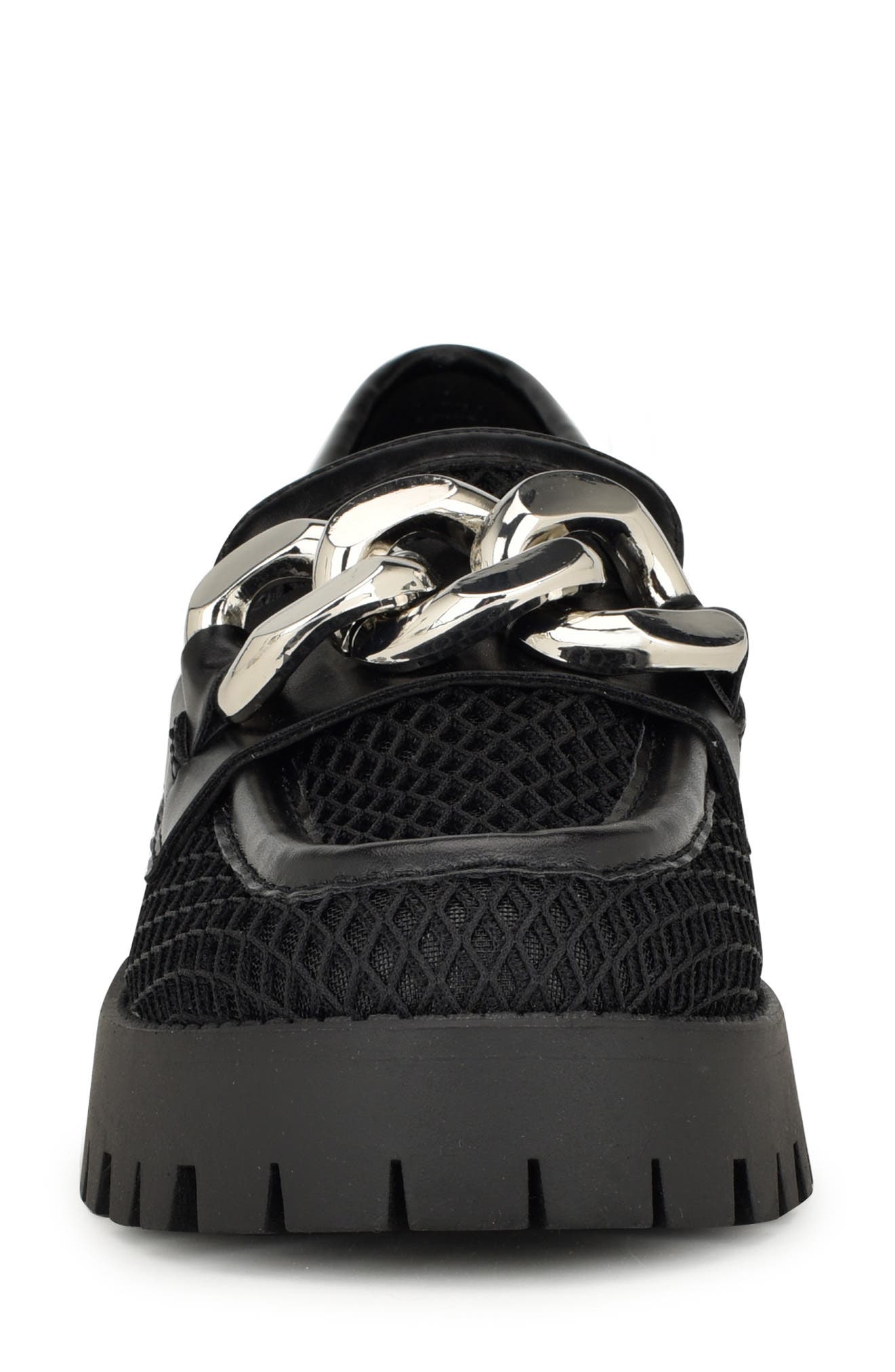 Nine West Afer Platform Lug Sole Loafer, Alternate, color, 