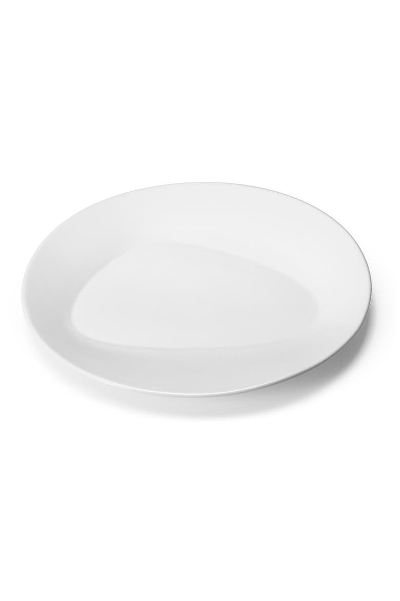 Sky Set of 4 Porcelain Salad Plates, Main, color, WHITE