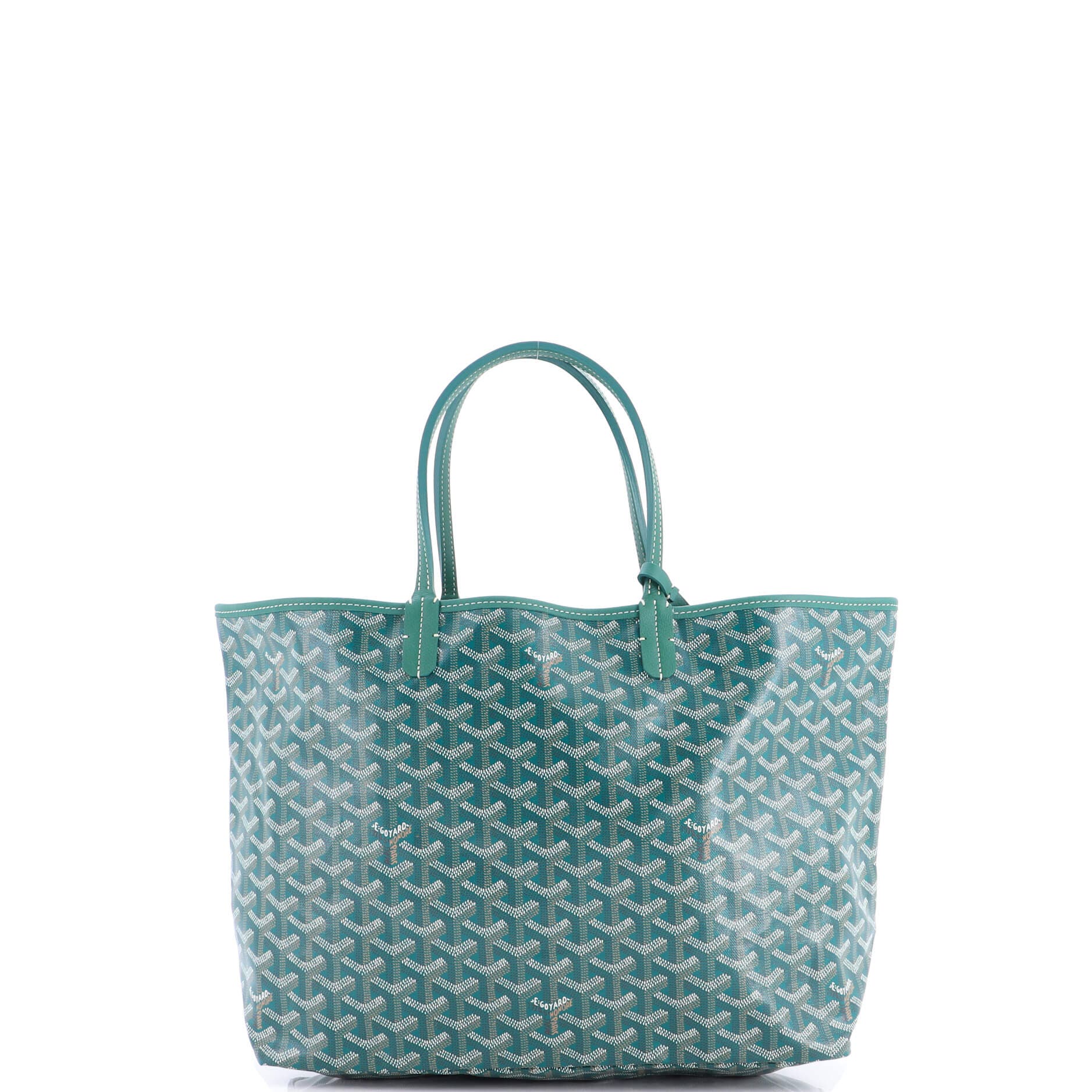 Pre-Owned Goyard Saint Louis Tote Coated Canvas PM, Alternate, color, 