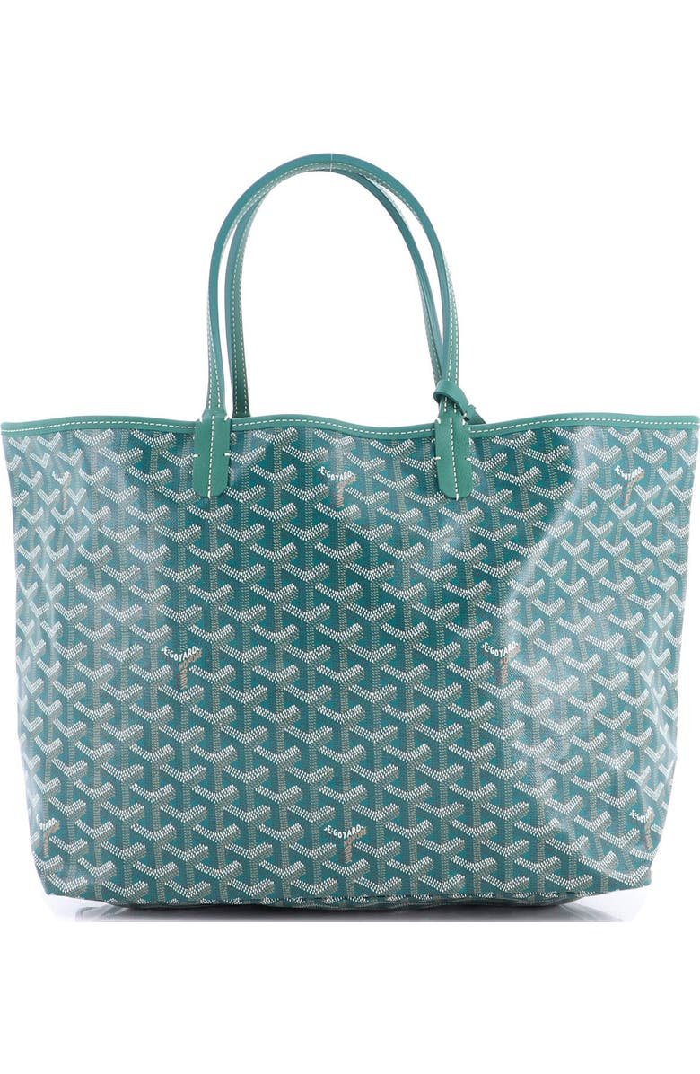 Pre-Owned Goyard Saint Louis Tote Coated Canvas PM, Alternate, color, Green
