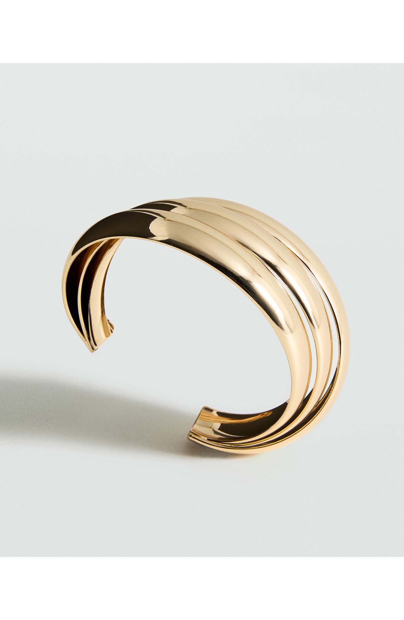 MANGO Stacked Cuff Bracelet (Women) | Nordstrom