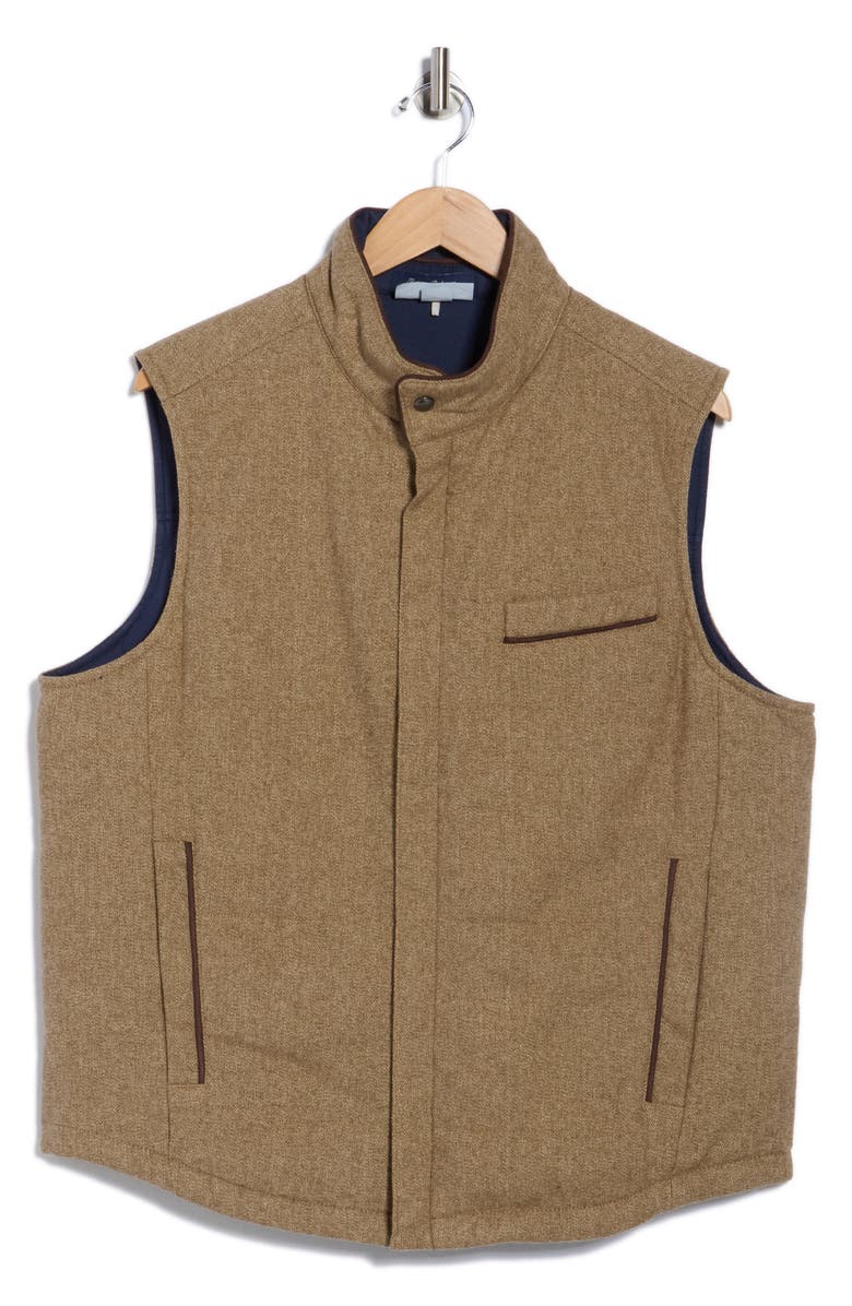 Tommy Bahama Pacific Grove Reversible Vest, Alternate, color, British Brown