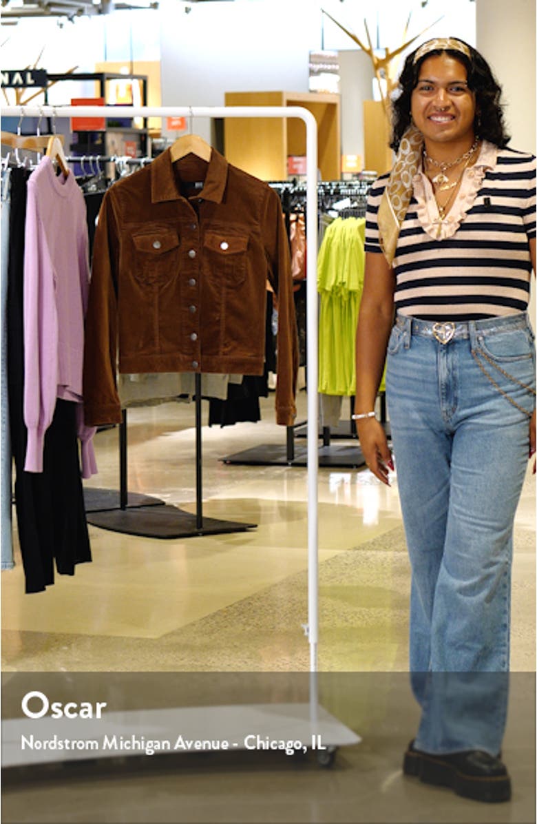 Amelia Corduroy Trucker Jacket, sales video thumbnail