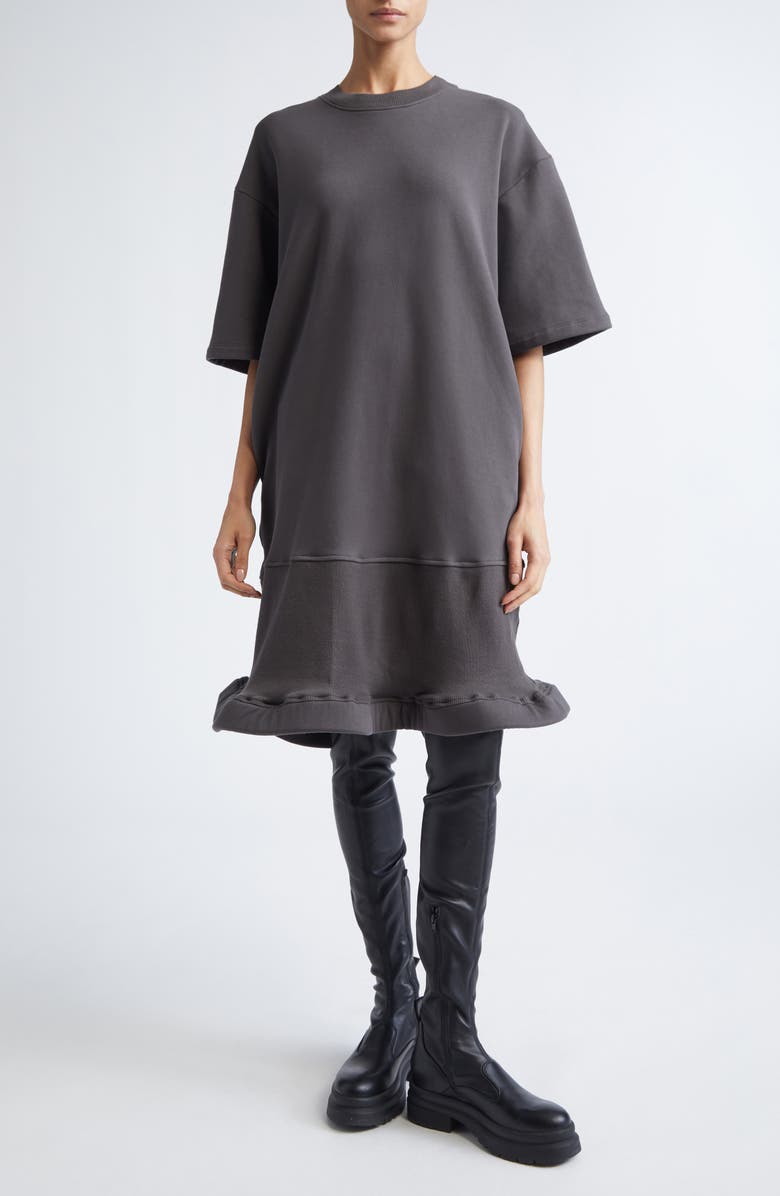 MELITTA BAUMEISTER Wavy Hem T-Shirt Dress, Main, color, 