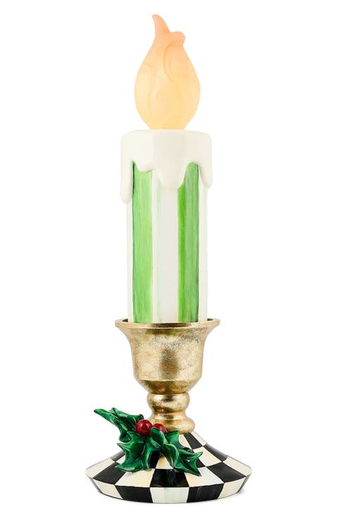 Check It Out Small Illuminated Candle Decoration
