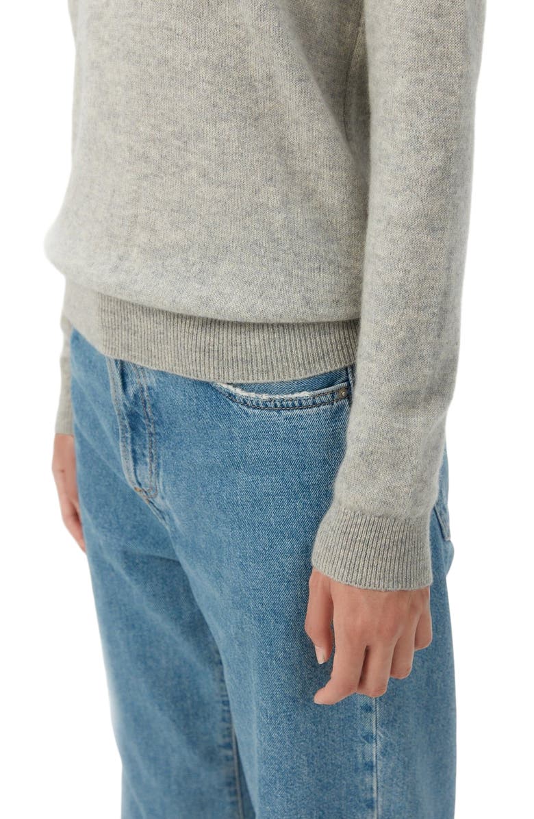 GOBI Mongolian Cashmere $99 Cashmere Hat & Sweater Set, Alternate, color, Dawn Blue