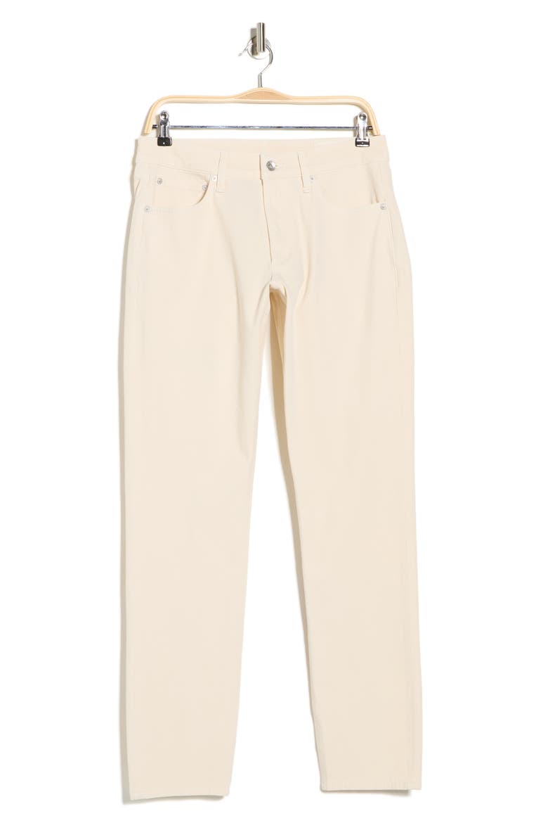 Athletic Fit 3 Jeans, Main, color, ECRU