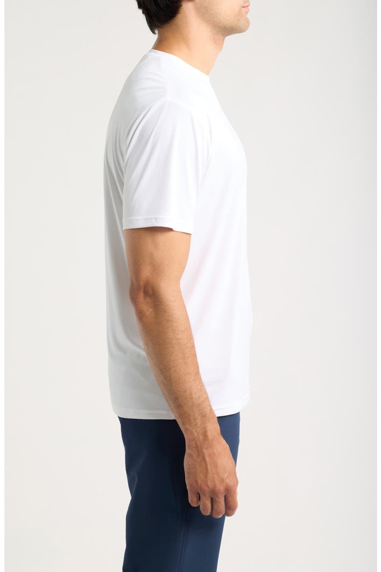 Featherweight Performance T-Shirt, Alternate, color, WHITE