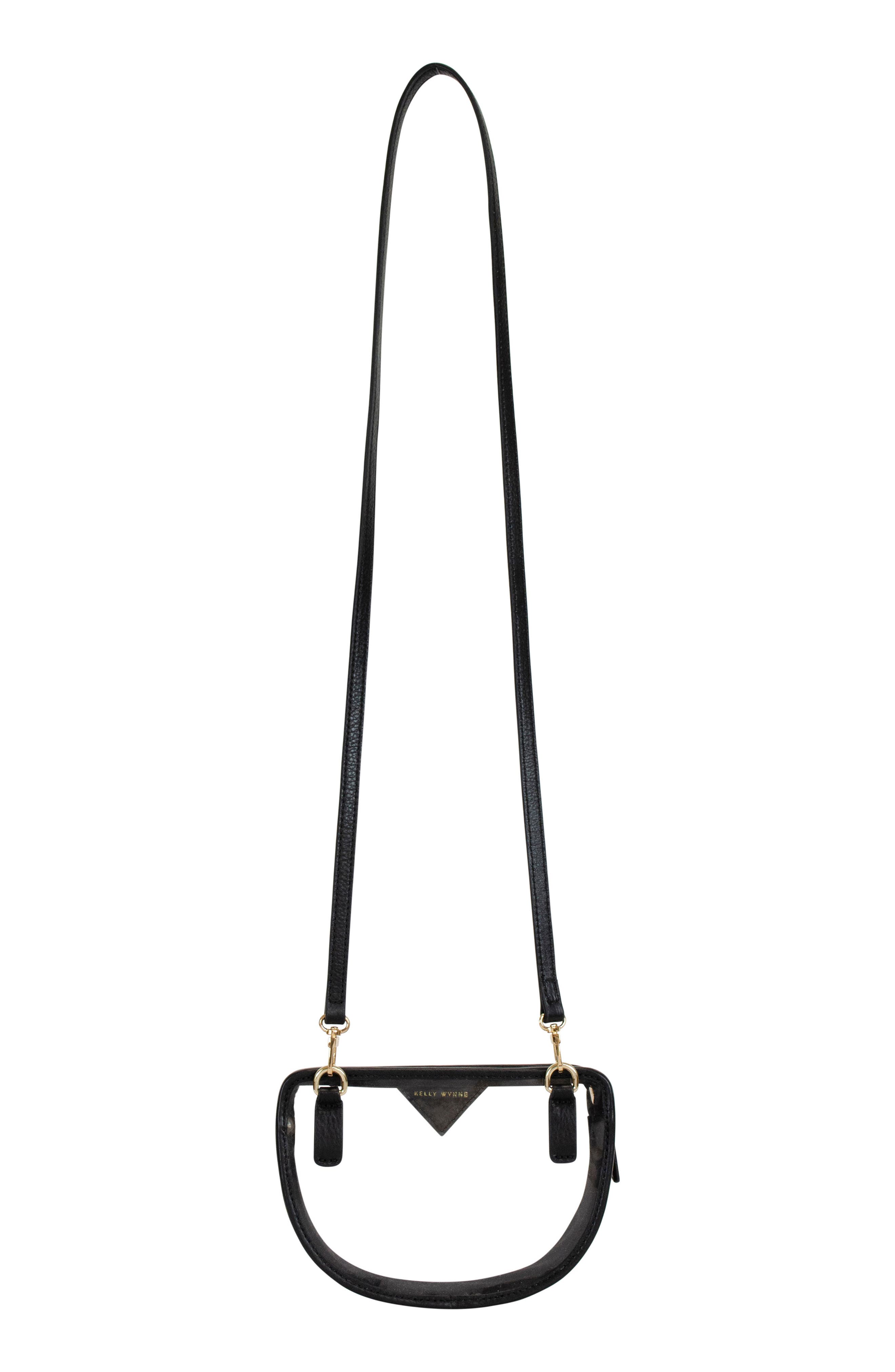 Kelly Wynne Clear BRB Convertible Crossbody & Belt Bag, Alternate, color, 