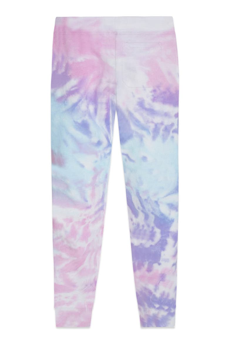 Astronaut Tie Dye Fleece Jogger Pant, Alternate, color, Cotton Candy