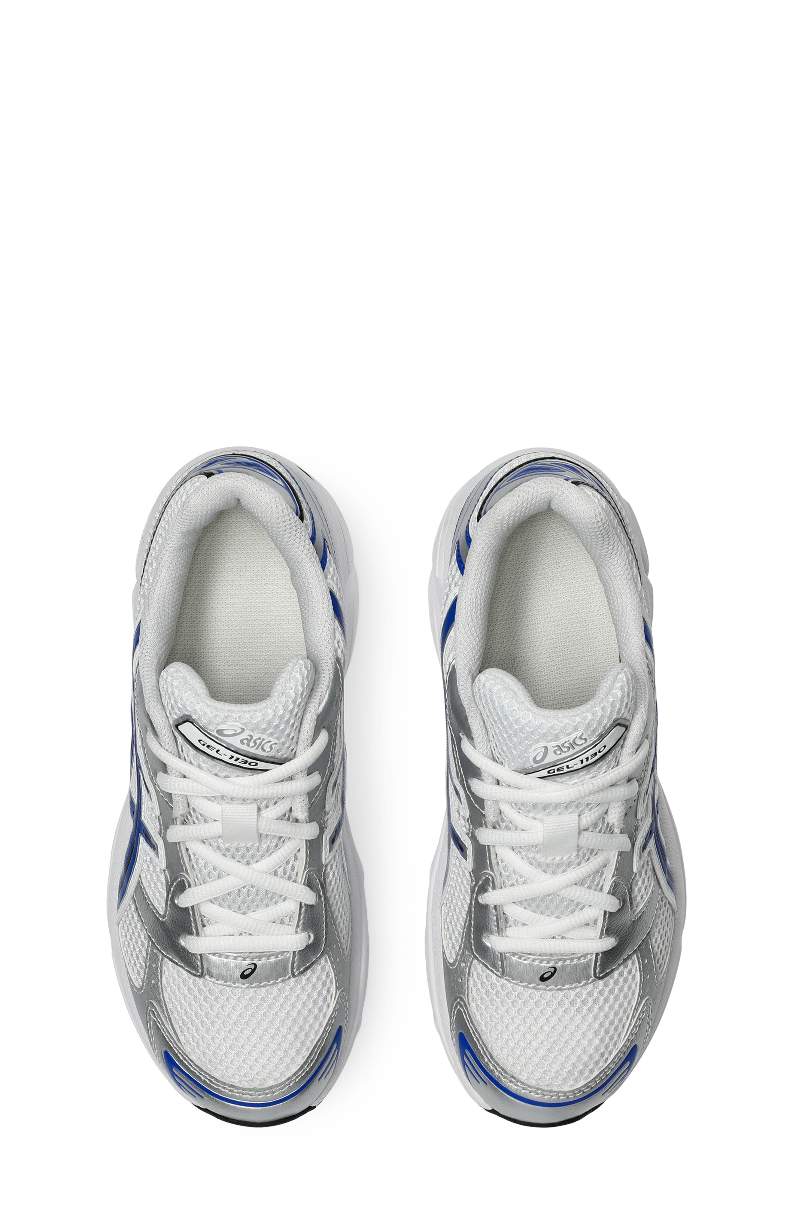 ASICS<sup>®</sup> Kids' GEL-1130<sup>™</sup> Running Sneaker, Alternate, color, White/ Asics Blue