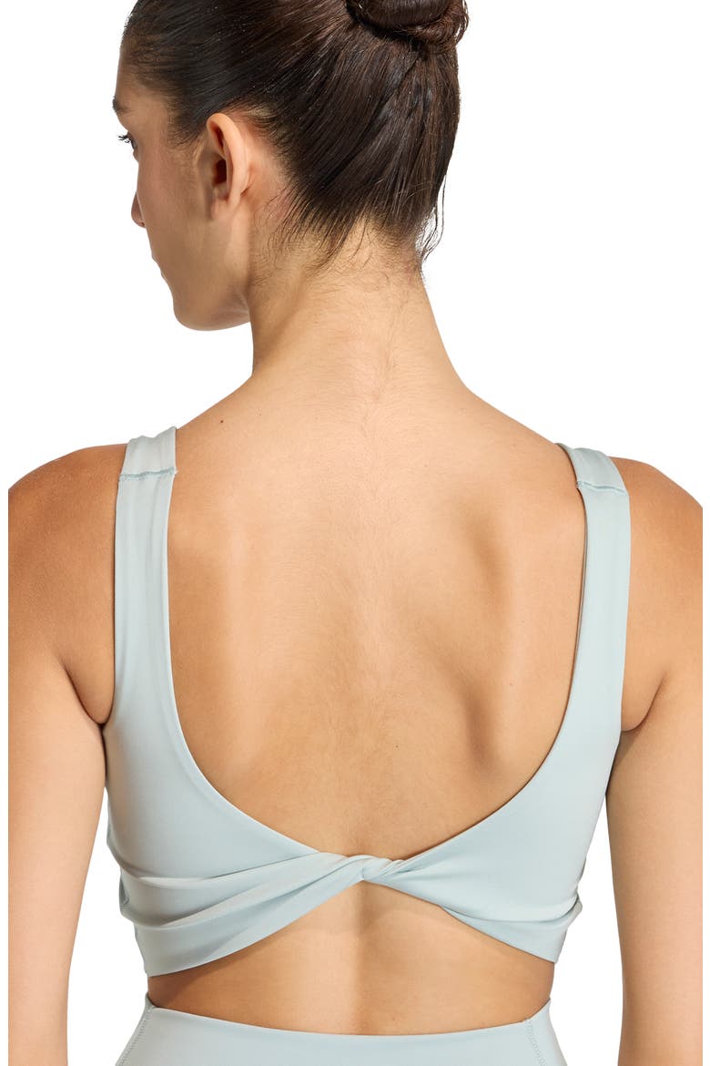 Optime Climacool Longline Sports Bra, Alternate, color, WONDER SAGE
