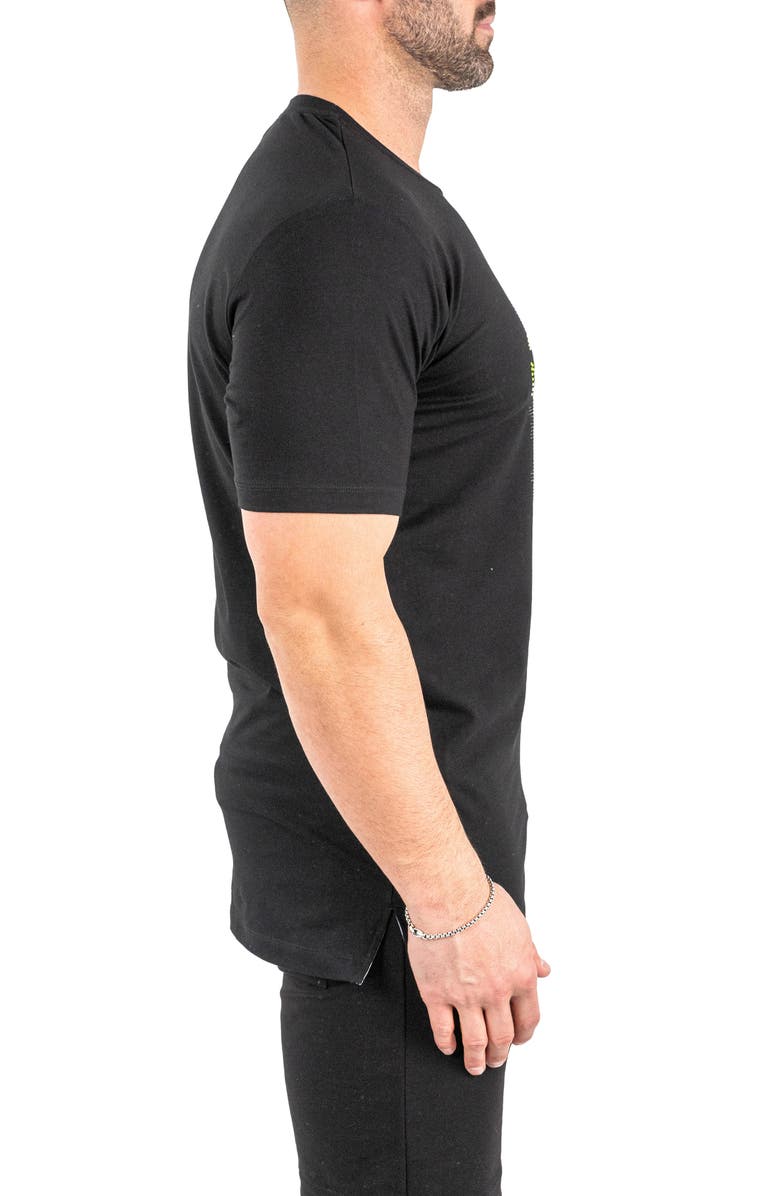 Maceoo Skull Pixel Cotton Graphic T-Shirt, Alternate, color, 