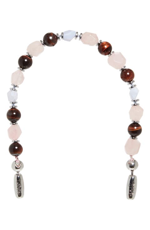 Linked Gemstone Wrist Strap