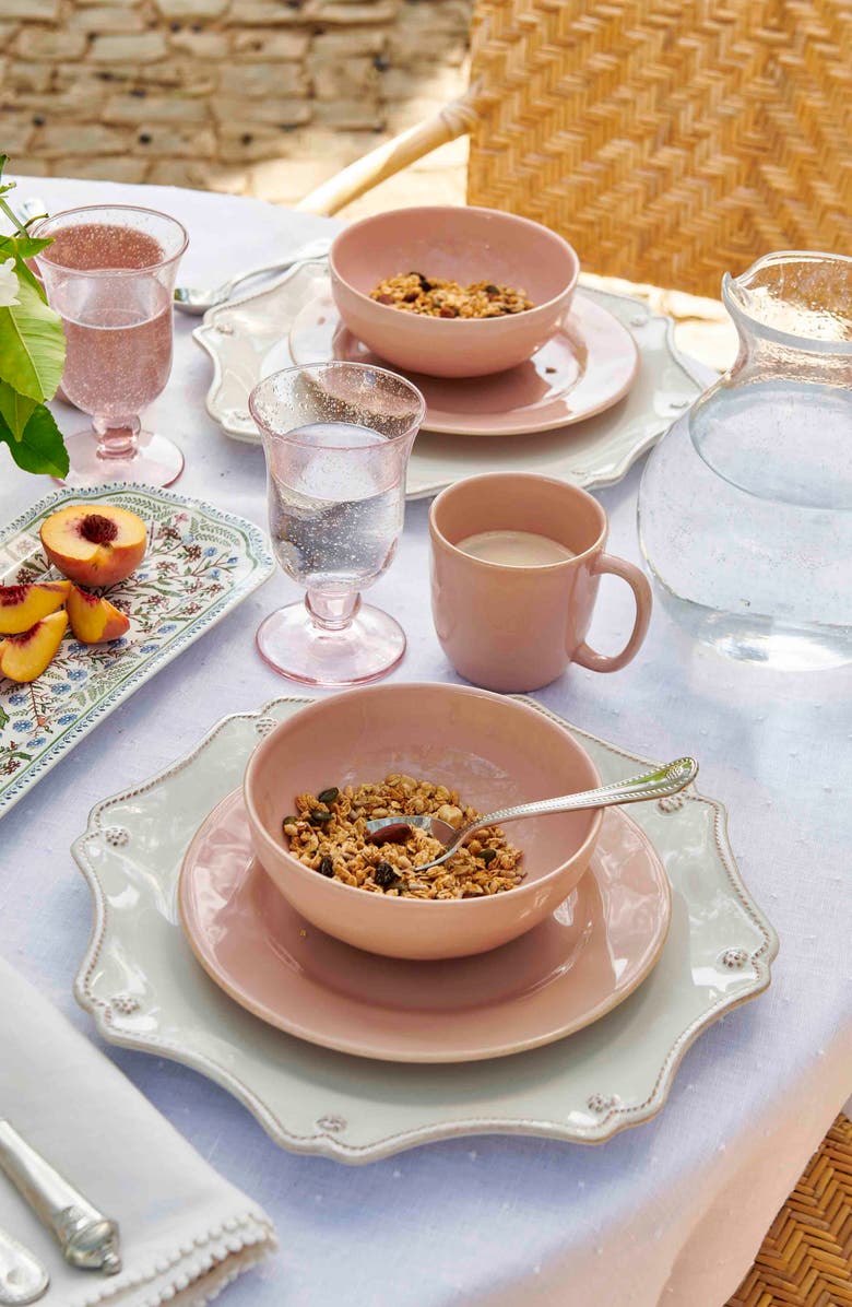 Juliska Puro Cereal/Ice Cream Bowl, Alternate, color, Blush