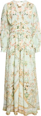 Camilla Shaped Waist Button Dress
