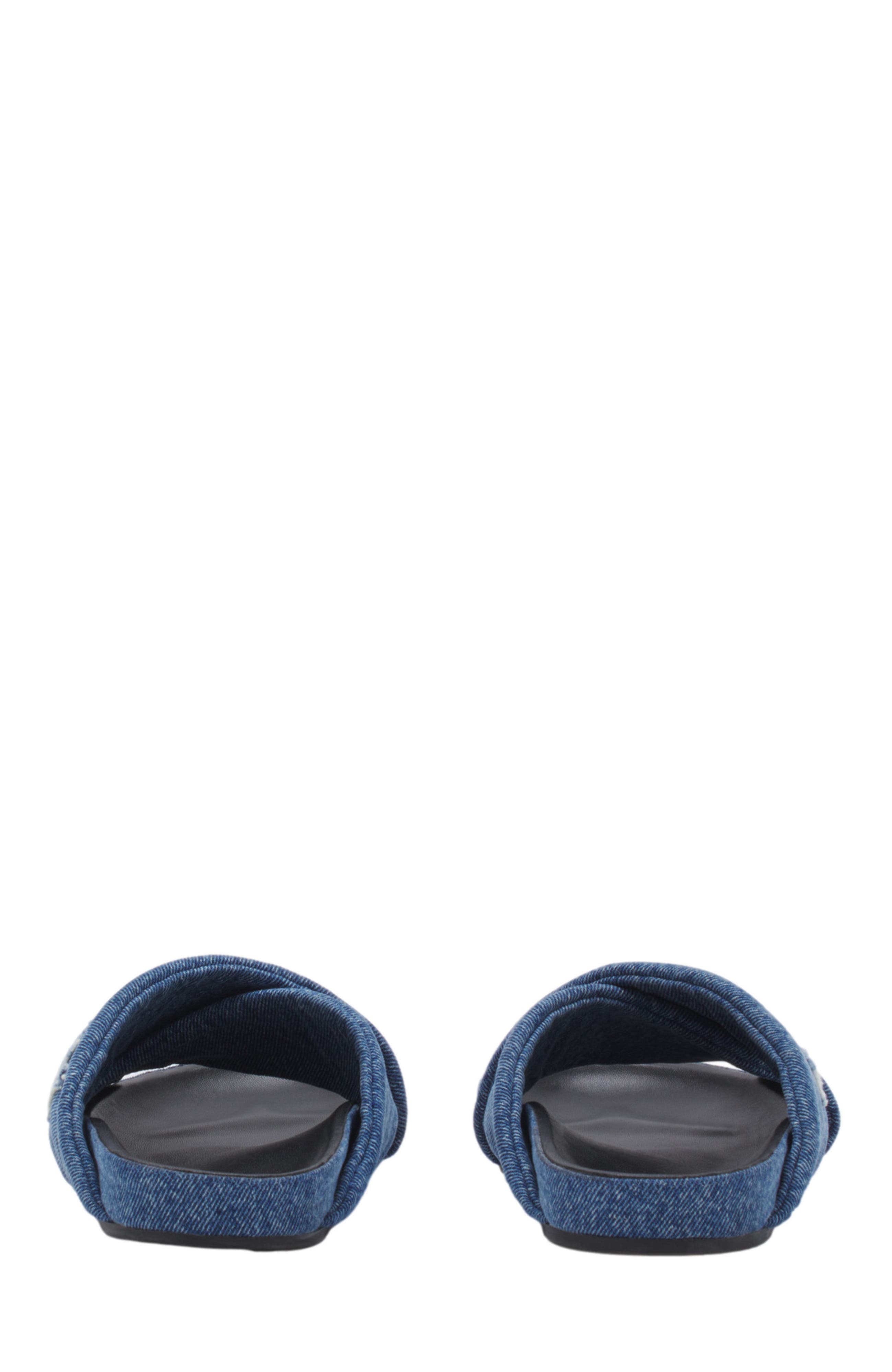 Lanvin TINKLE SANDALS IN DENIM, Alternate, color, 