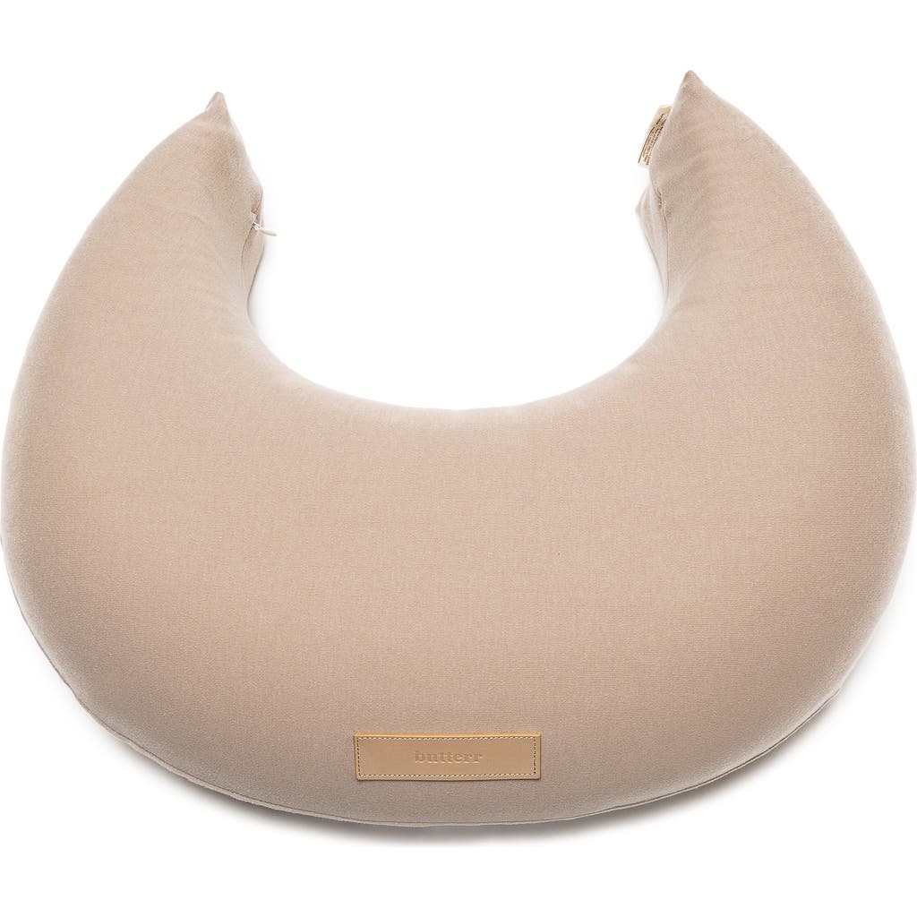 Butterr Organic Cotton Nursing Pillow in Wheat  product