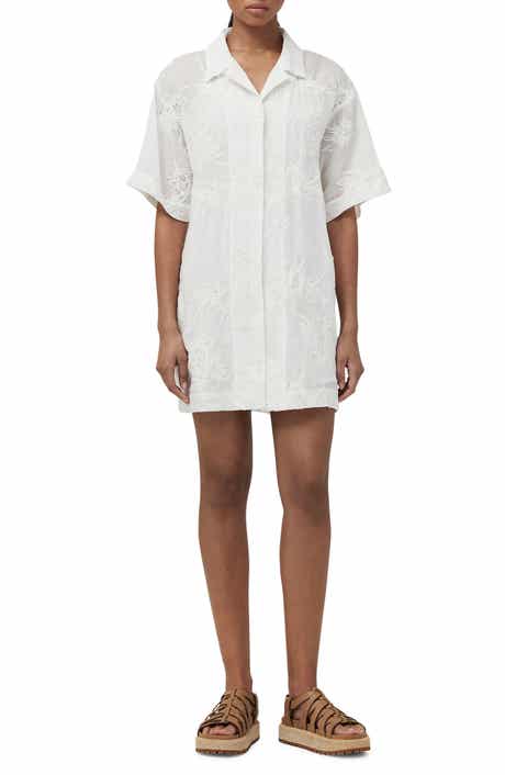rag & bone Reed Floral Embroidered Shirtdress
