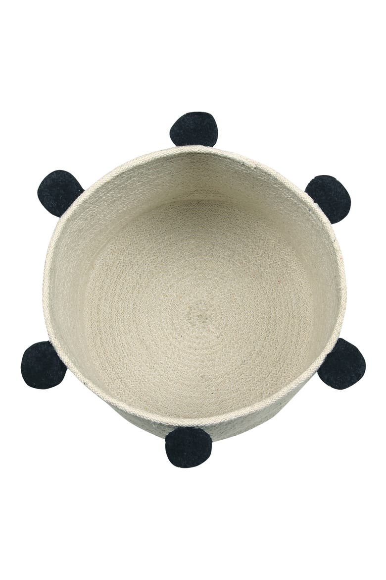 Bubbly Basket, Alternate, color, NATURAL/ BLACK