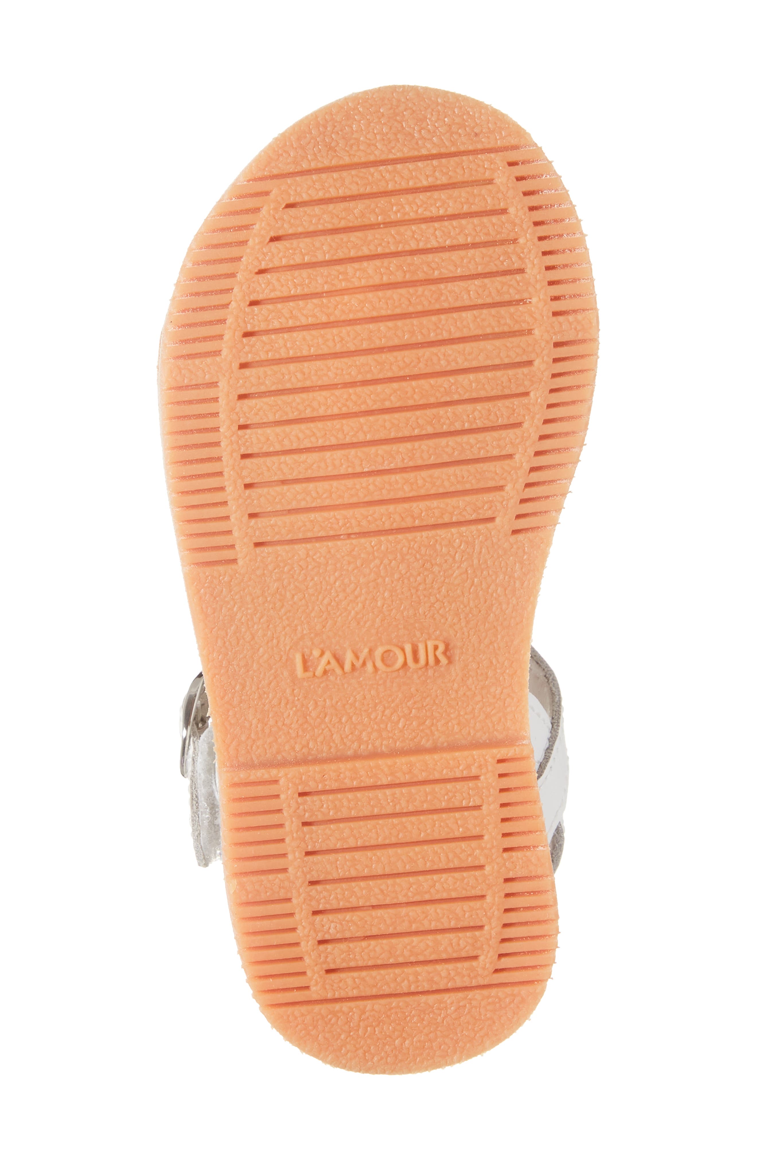 L'AMOUR Kids' Eden Sandal, Alternate, color, White