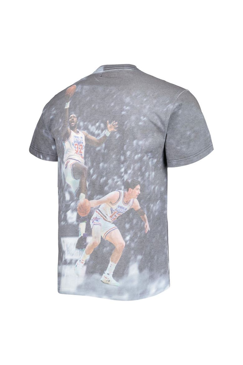 Men's Mitchell & Ness Utah Jazz Above the Rim Graphic T-Shirt, Alternate, color, White