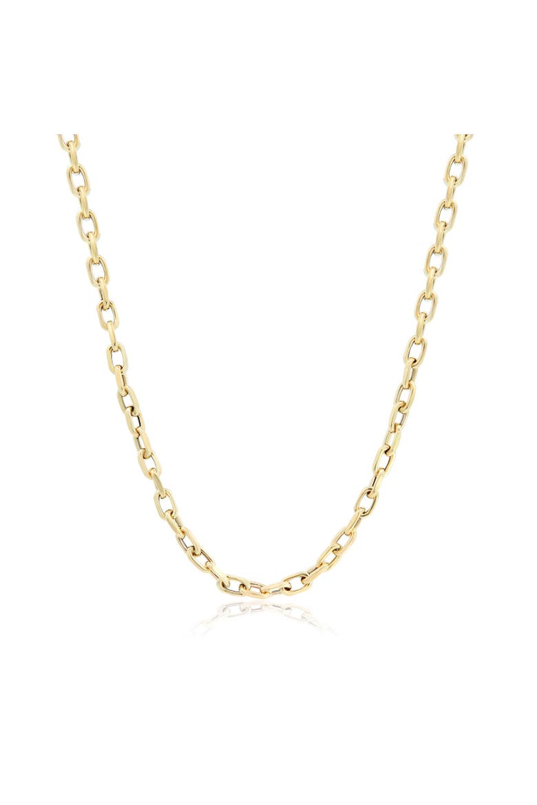 Cable Link Chain Necklace, Main, color, Yellow Gold