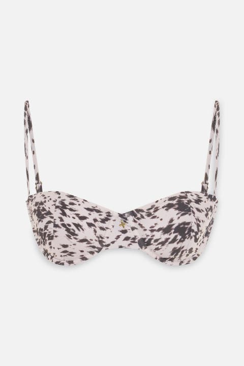 The Solar Reflections Balconette Bikini Top