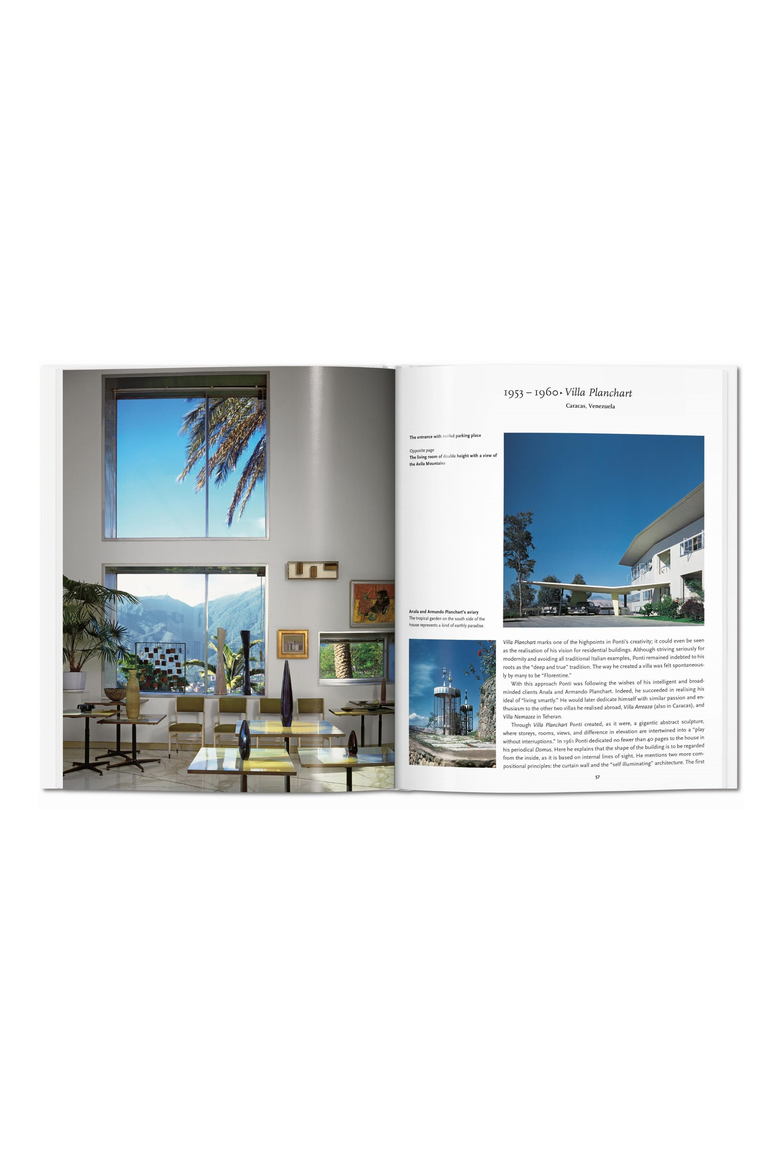 Gio Ponti Book, Alternate, color, White
