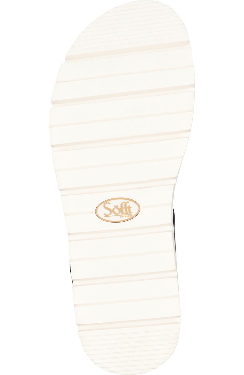 Söfft Gweneth Ankle Strap Platform Sandal, Alternate, color, Black