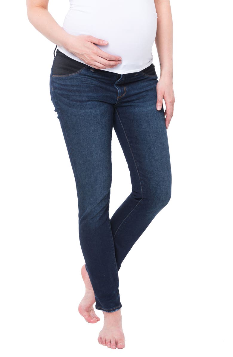 Nom Maternity Chelsea Under the Belly Ankle Skinny Jeans, Main, color,