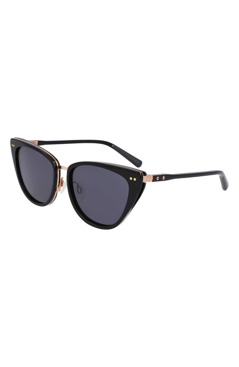 Shinola Runwell 55mm Cat Eye Sunglasses, Alternate, color,