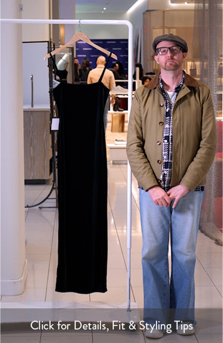 Everlee Velvet Maxi Dress, sales video thumbnail