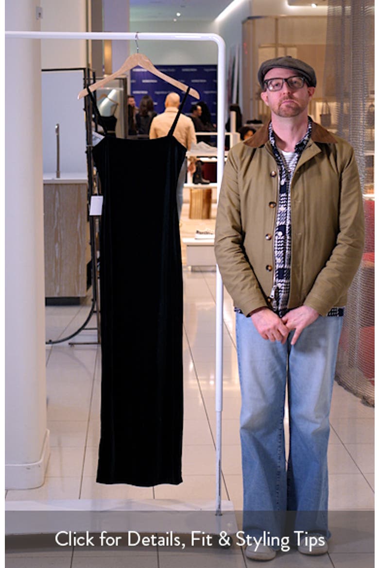 Everlee Velvet Maxi Dress video