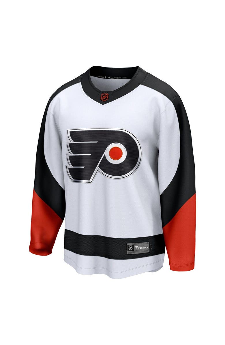 FANATICS Men's Fanatics Branded White Philadelphia Flyers Special Edition 2.0 Breakaway Blank Jersey, Alternate, color, White