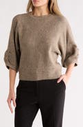 Democracy Seed Stitch Dolman Sweater