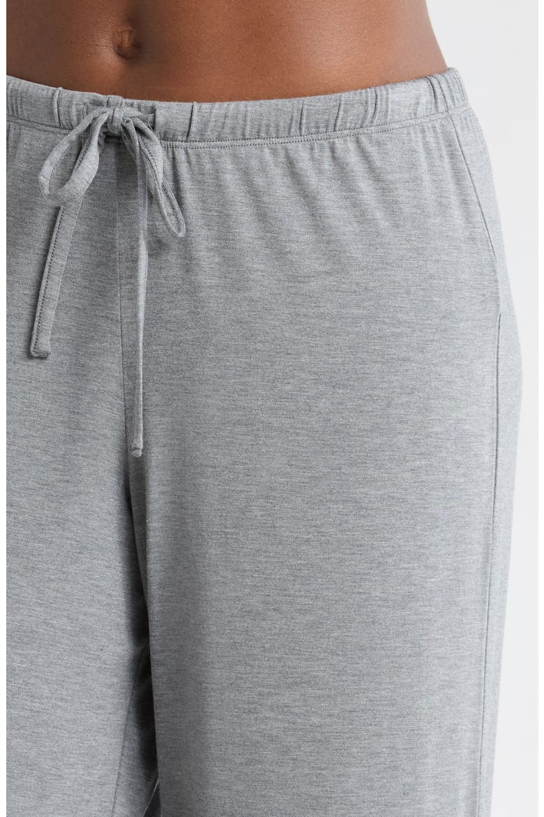 Moonlight Eco Crop Pajamas, Alternate, color, GREY DARK HEATHER