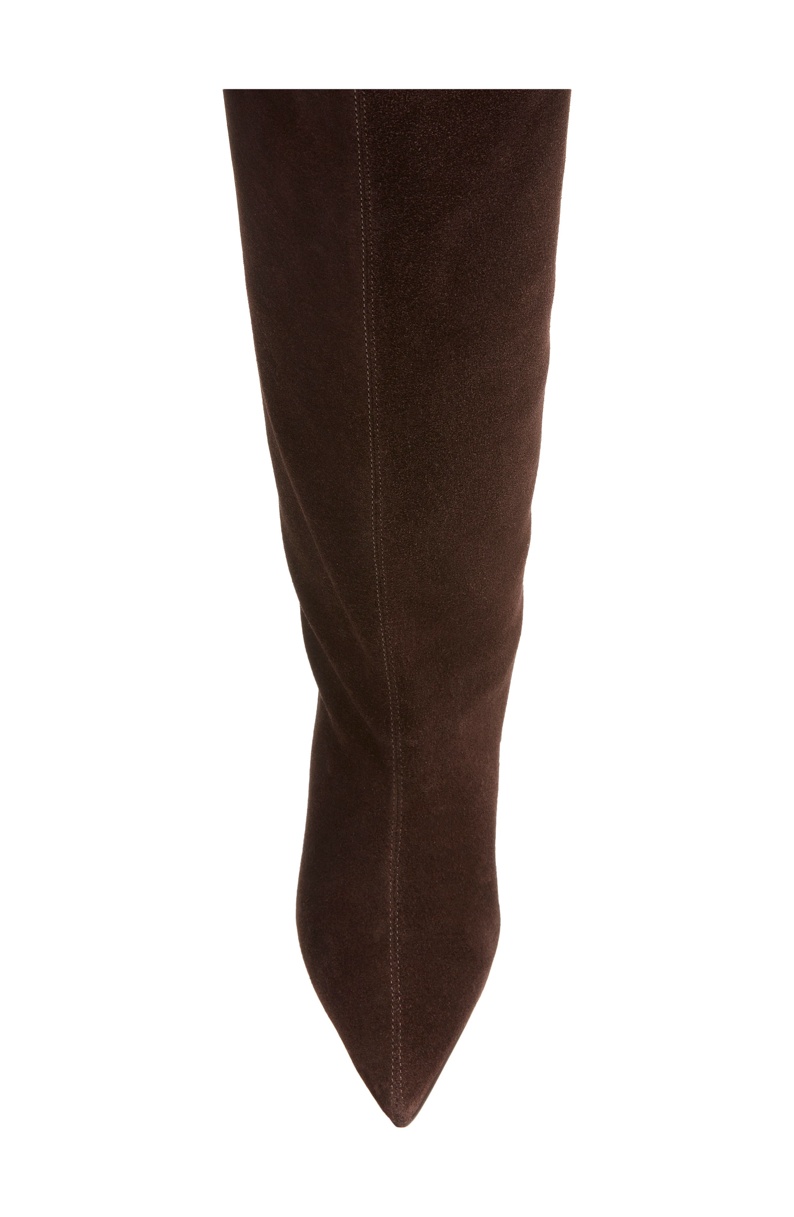 Brax Pointed Toe Boot, Alternate, color, BROWN SUEDE