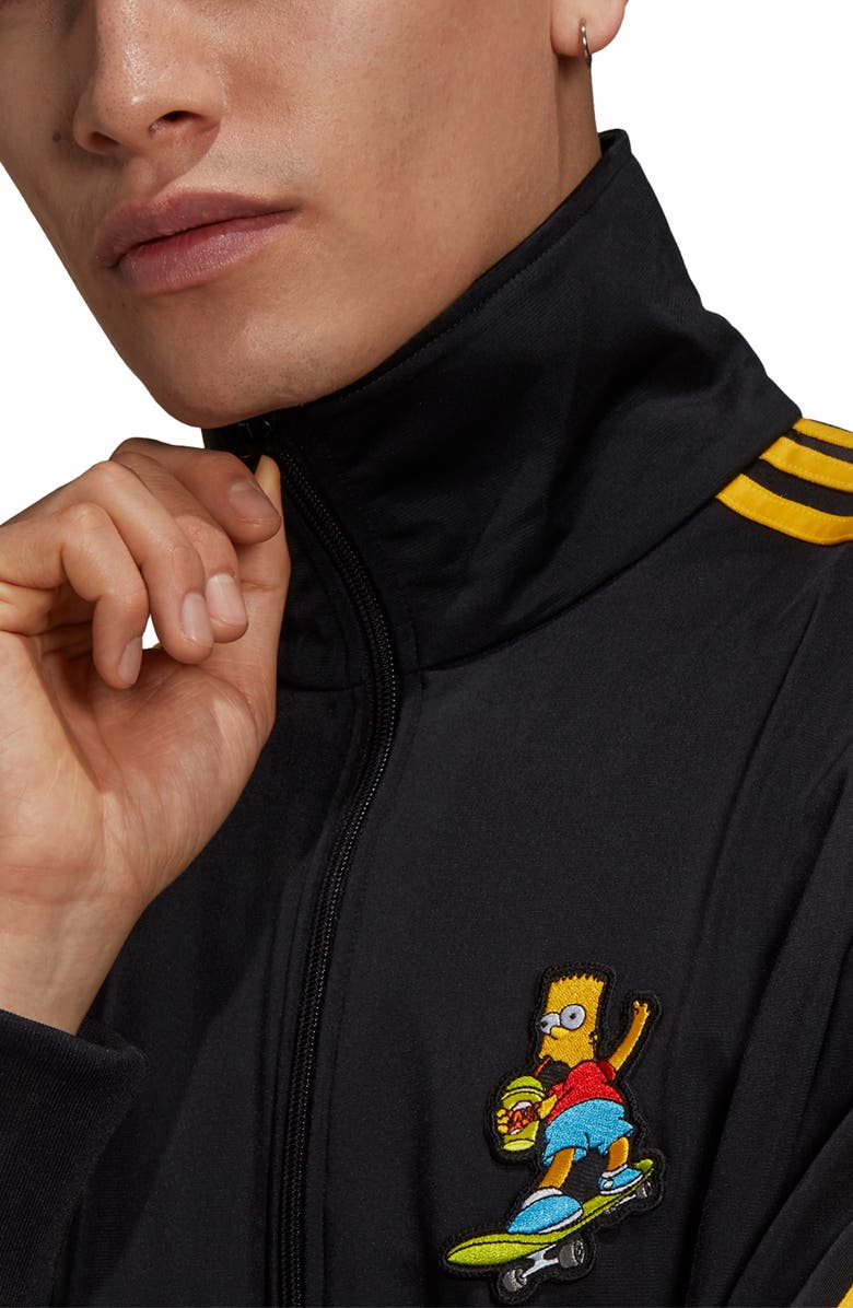 adidas x The Simpsons Firebird Track Jacket, Alternate, color, 