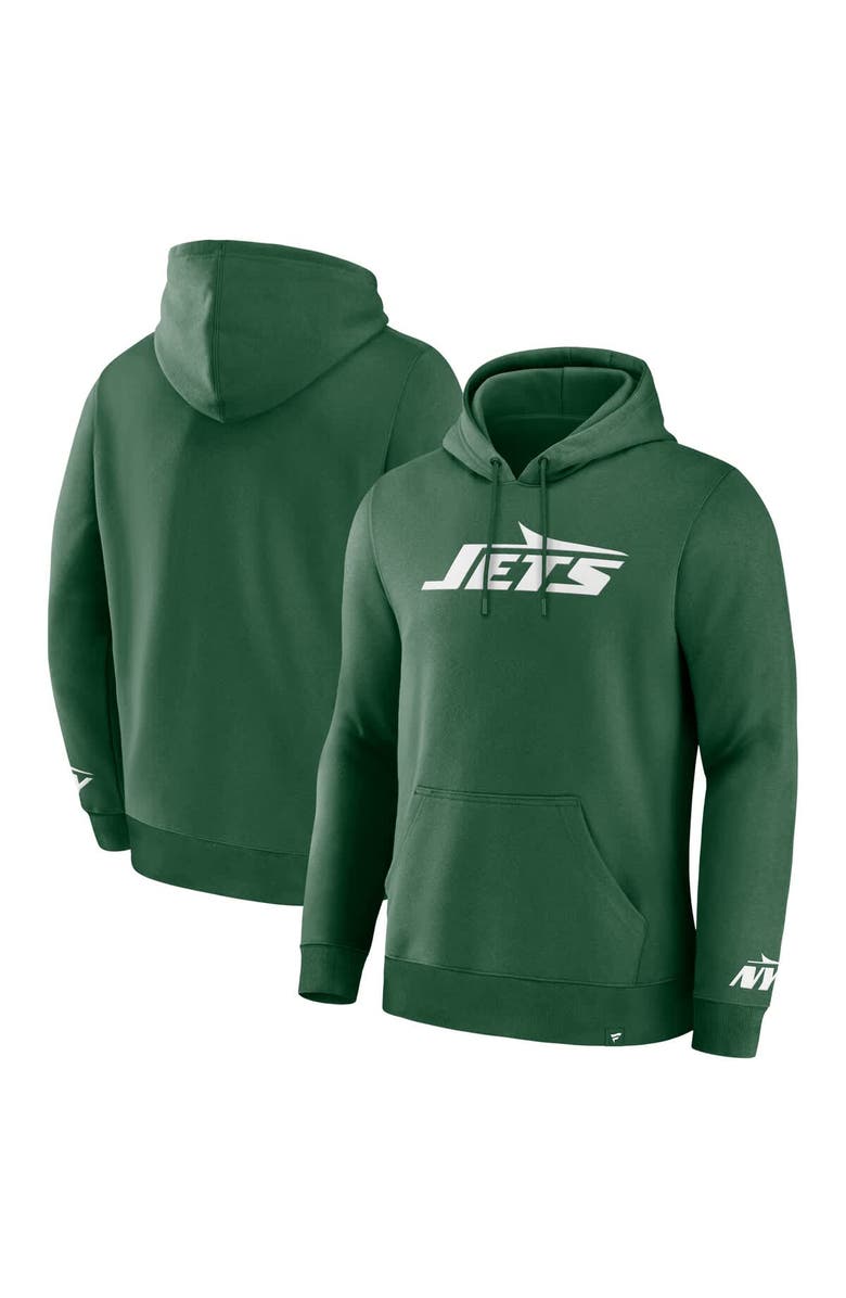 FANATICS Men's Fanatics Green New York Jets Legacy Fleece Pullover Hoodie, Main, color, Green
