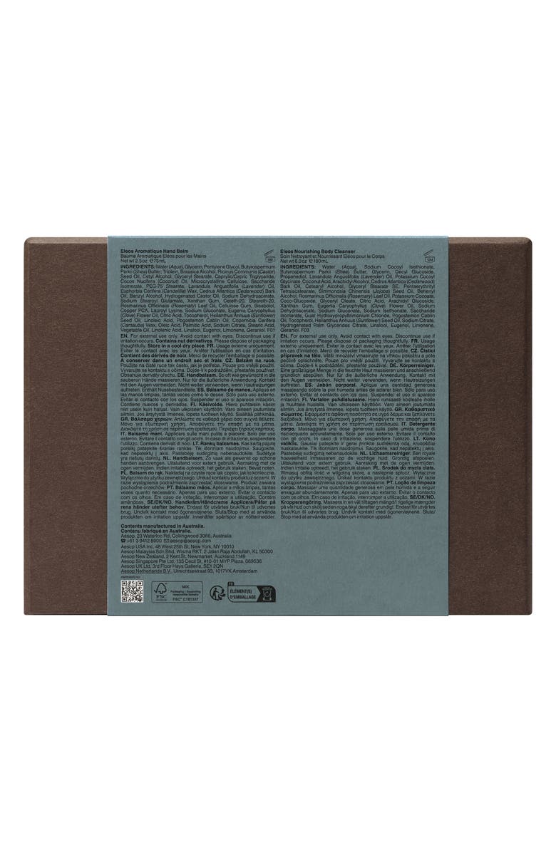 Aesop Eleos Hand & Body Set $72 Value, Alternate, color, 